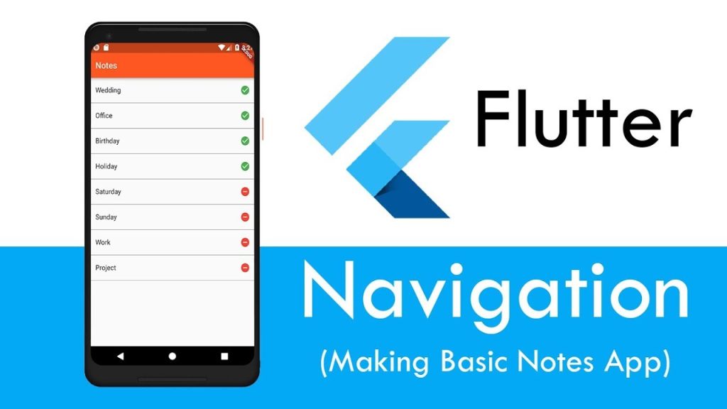 Flutter Navigation and Routing