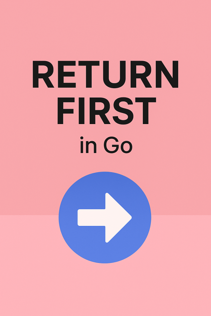 Return first