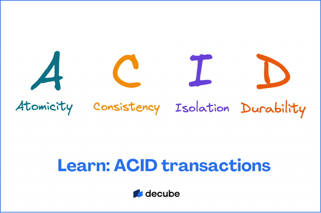 Transactions and ACID