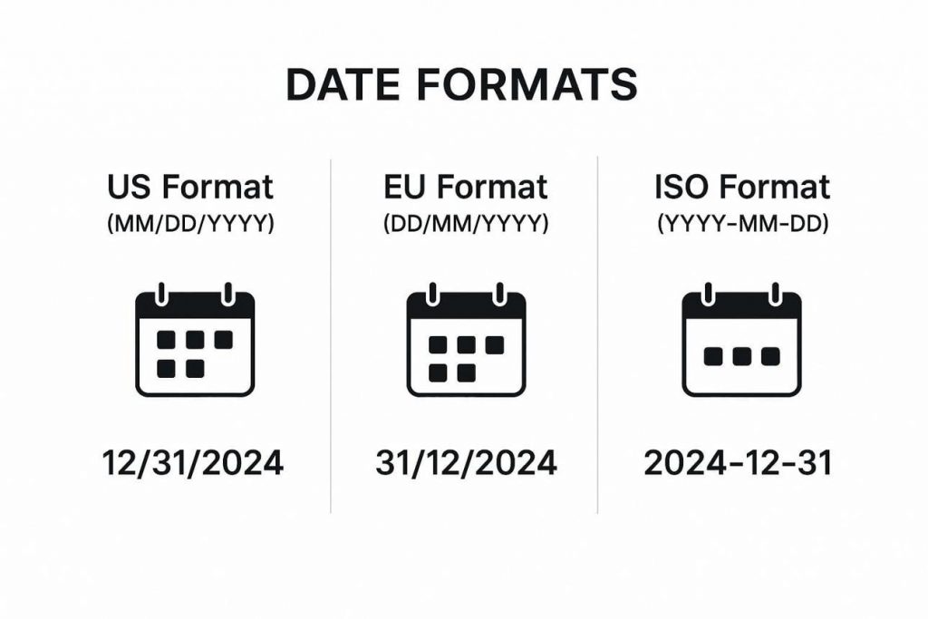 Date / Number / Currency Formatting trong lập trình